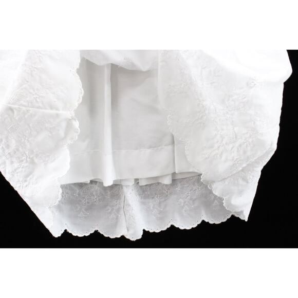 Vintage New 6 Mos Baptism Christening Gown Set Dress Hat Booties Old Stock - Picture 5 of 15